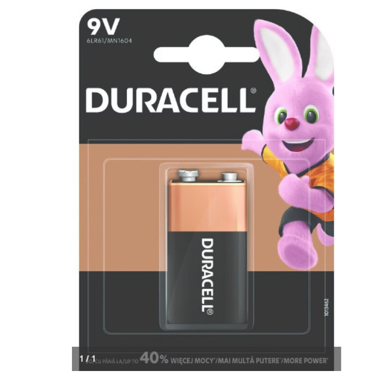 BATERIJA DURACELL MN1604 9V