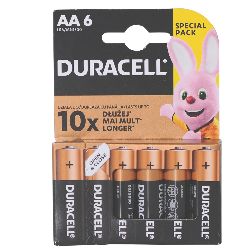 Baterije Duracell LR6/MN1500 AA 6 kom