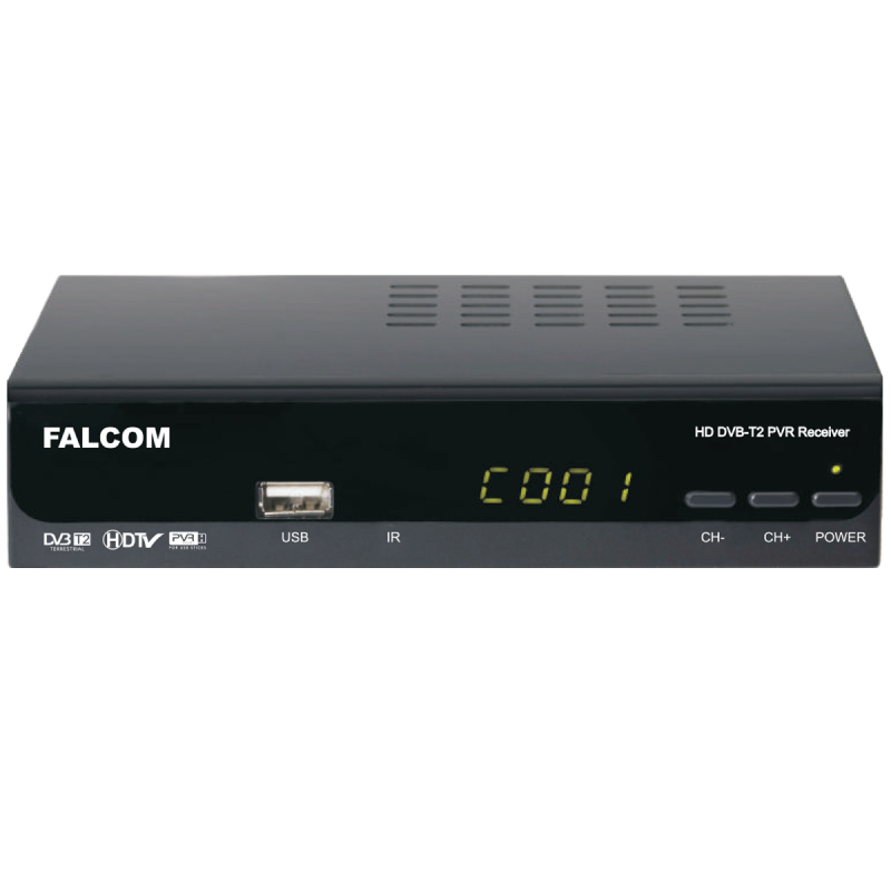 Digitalni Prijemnik Falcom HD DVB-T2 H.265 HEVC