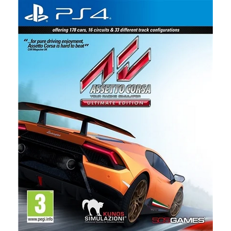 Igrica za PS4 Assetto Corsa Ultimate Edition