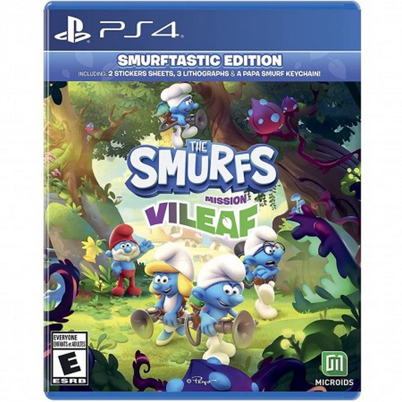 Igrica za PS4 The Smurfs: Mission Vileaf