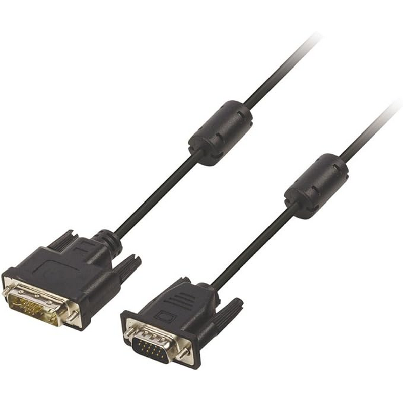  Kabel Valueline DVI-A 12+5-pinski (m) - VGA (m) 2,0m crni 
