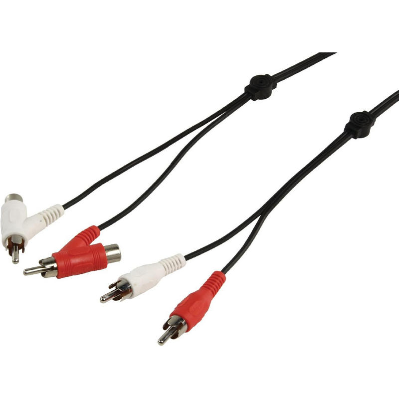  Kabel Valueline 2xRCA (m) - 2xRCA (m) 1.5m