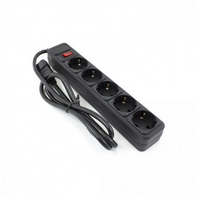 Kabel SBOX razvodna letva 220V C14 5x220V/16A/1.5m