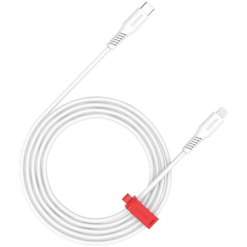Kabel Canyon  USB-C to Lightning Cable 1.2m CLN30SC Bijeli