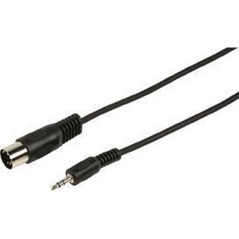 Kabel Valueline 5p DIN utikač (180°) - 3,5 mm stereo utikač  1,50 m