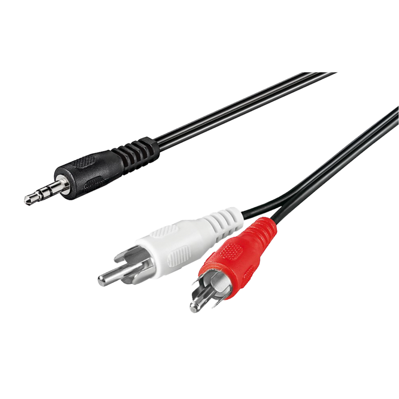  Kabel Zed činč RCA na AUX Jack 3.5mm 1.5 m