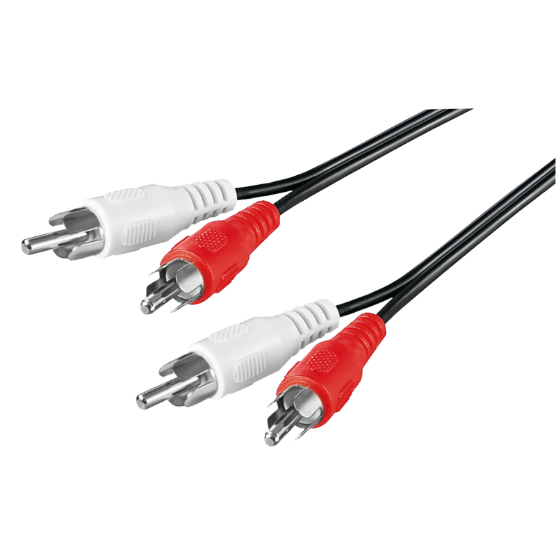 Kabel Zed činč 2xRCA 1.5m