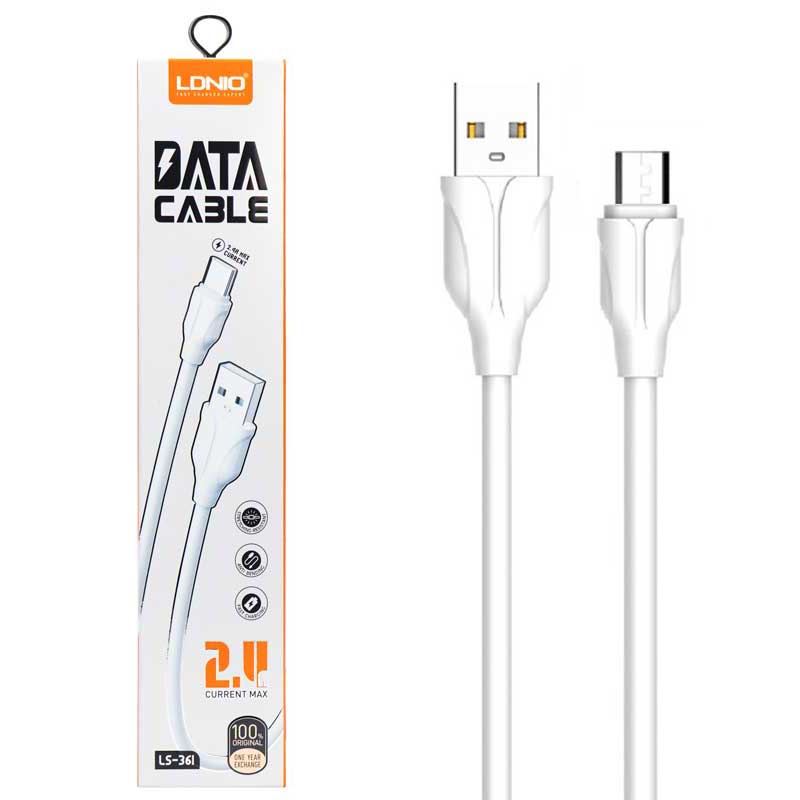 Kabel za mobitel Ldnio LS361 micro USB fast