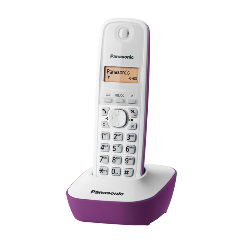 Telefon bežični Panasonic KX-TG1611FXF ljubičasta
