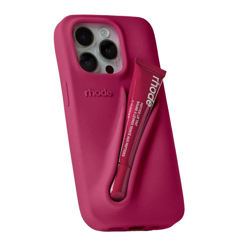  Maskica Rhode Lip Case za iPhone 16 Pro Max Raspberry Jelly