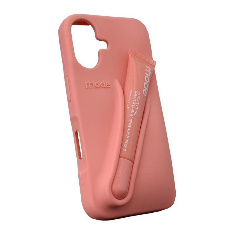  Maskica Rhode Lip Case za iPhone 16 Plus Peach Pit