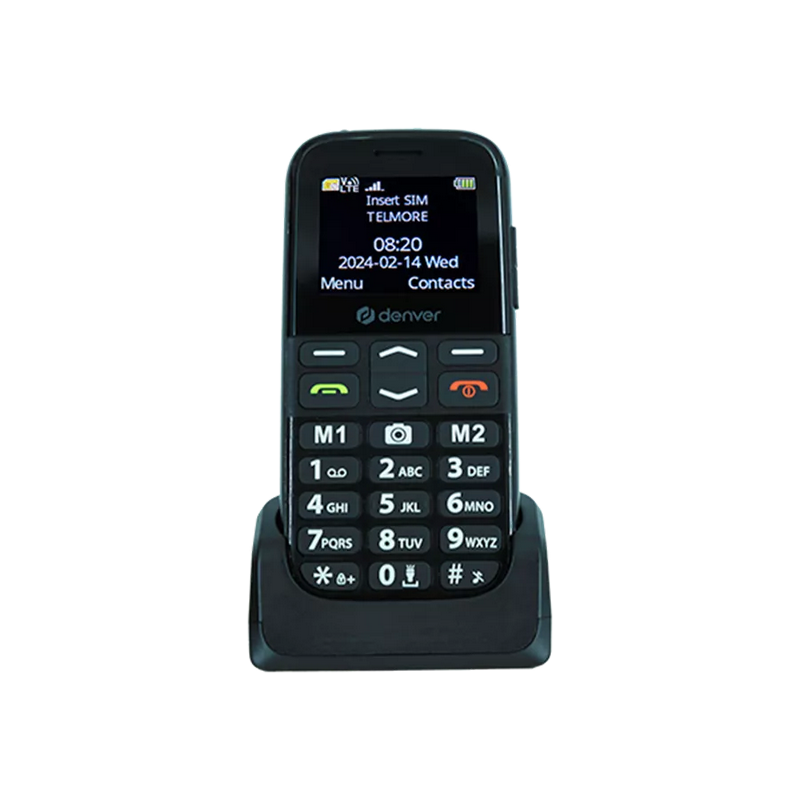  Mobitel Denver Bas-18600L 4G Senior Phone