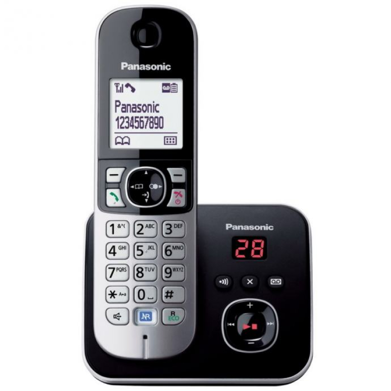 Telefon bežični Panasonic KX-TG6821FX crna