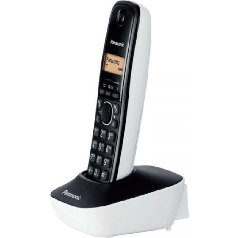 Telefon bežični Panasonic KX-TG1611FXW crno-bijela 