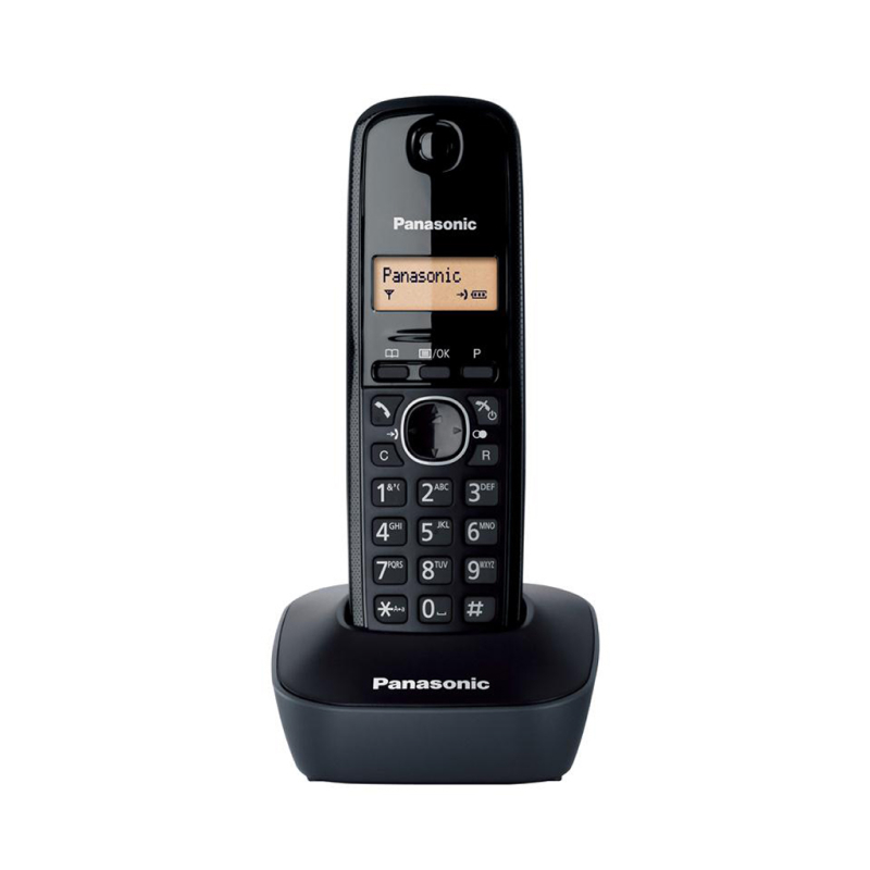 Telefon bežični Panasonic KX-TG1611FXH crna