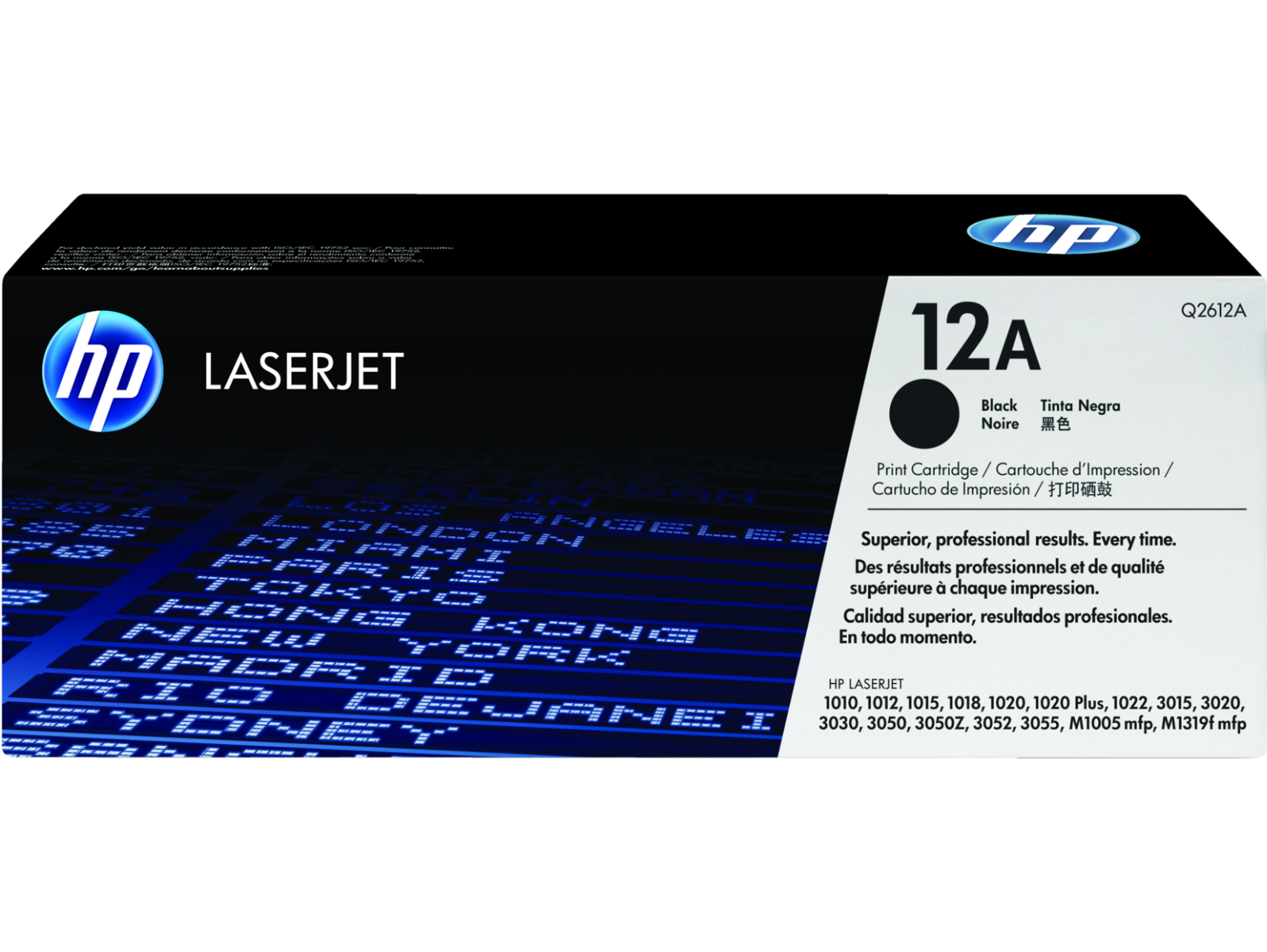 HP Toner Q2612A Black 12A