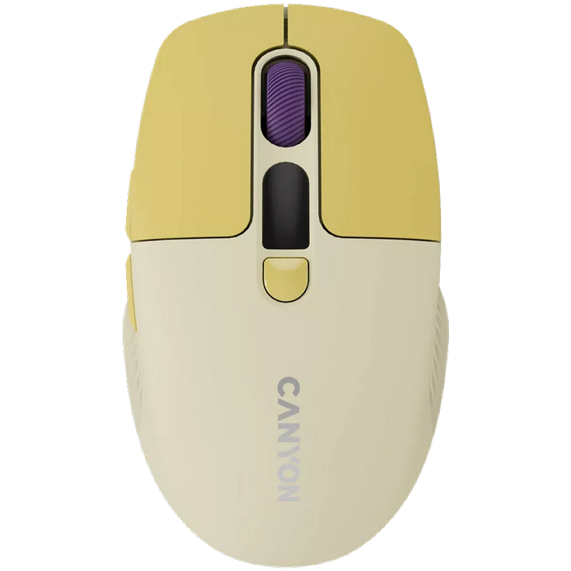 Miš bežični Canyon Silent Dual Mode MW-26 Yellow