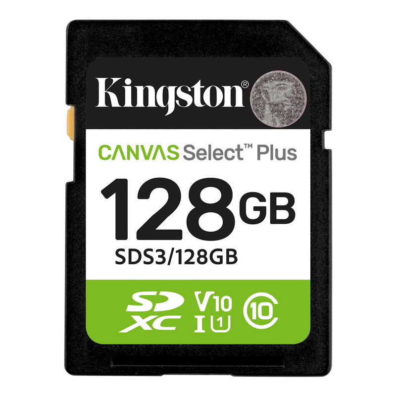 Memorijska kartica Kingston 128GB Canvas Select Plus SDXC
