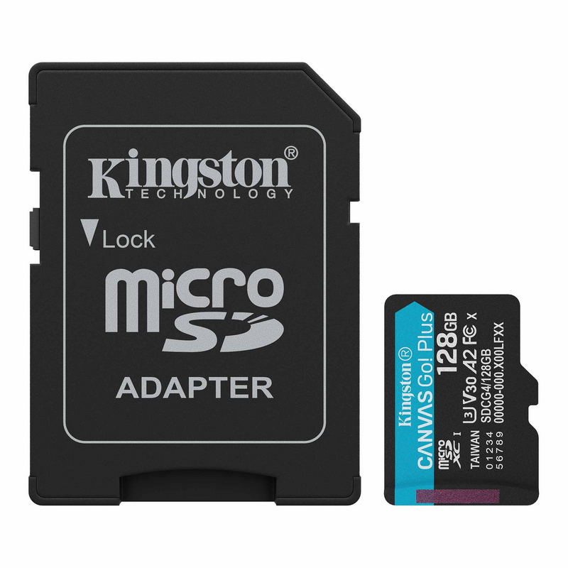 Memorijska kartica Kingston 128GB Canvas GO Plus