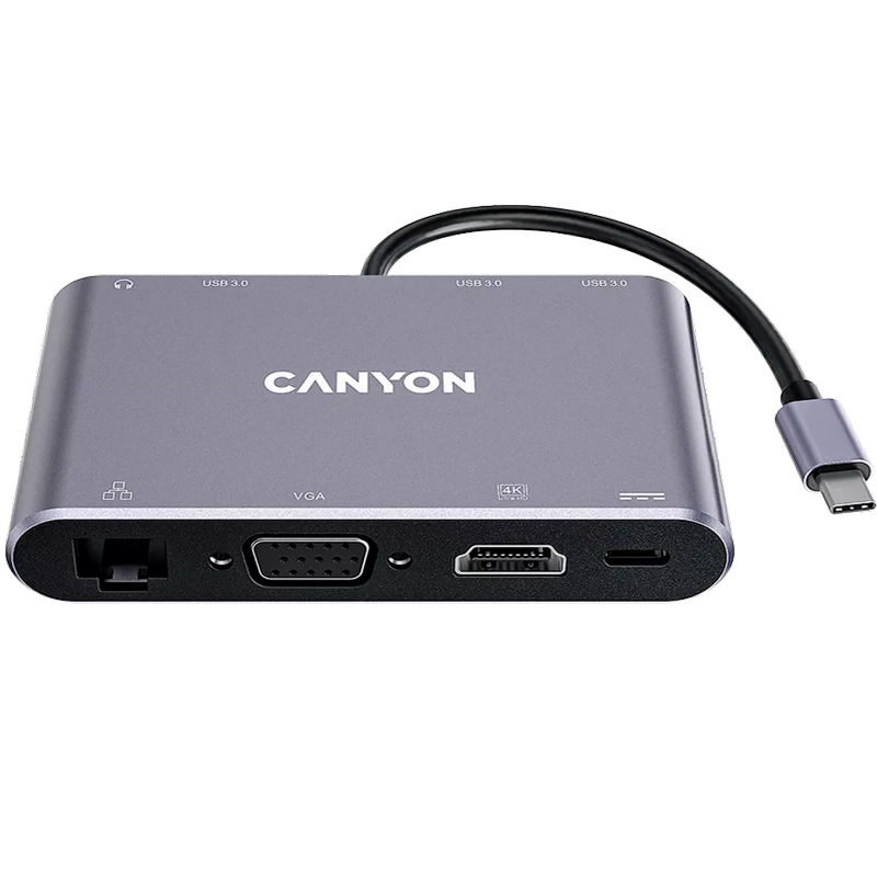 USB-C hub Canyon 8 Port USB-C DS-14