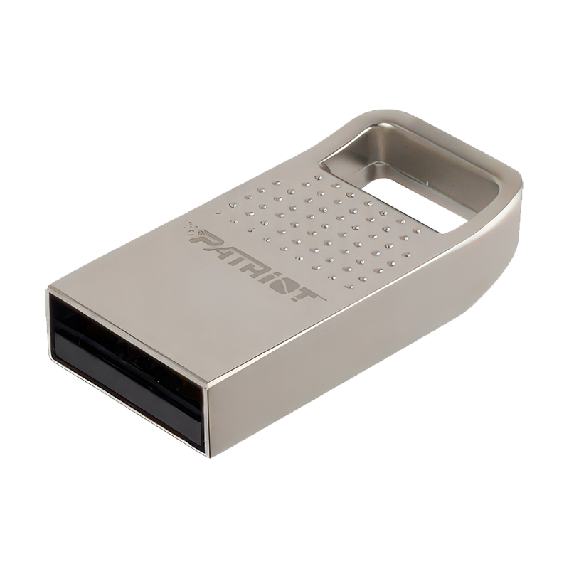 Patriot Tab200 64GB USB 2.0Type-A Mini Flash, Silver