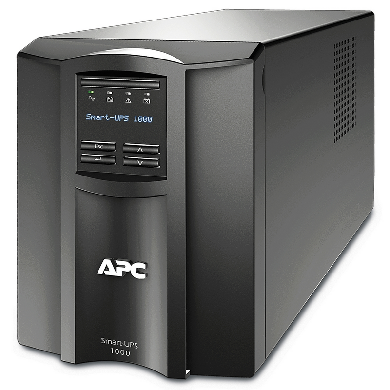 APC Smart-UPS 1000VA LCD 230V | Smart Connect | AVR | Tower | 8x IEC C13, 2x IEC Jumpers