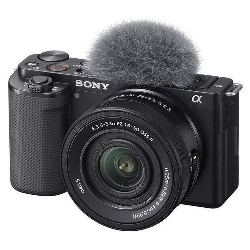 Sony Vlog-Camera ZV-E10 BODY+ objektiv E PZ 16-50 mm F3.5-5.6 OSS II