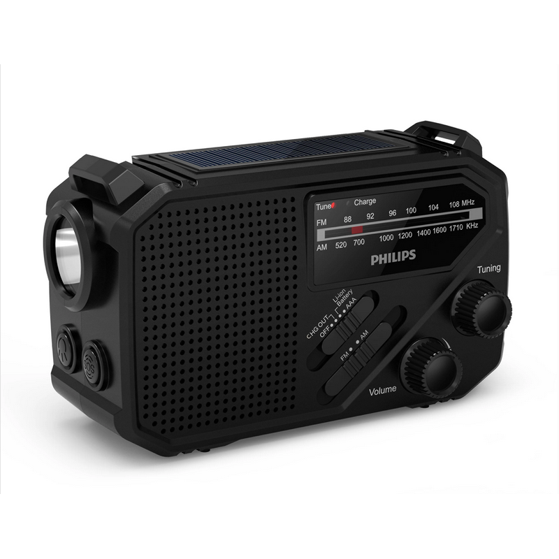 Philips TAR1609/00 prenosniradio sa svjetiljkom; FM/AM;ugrađena litij-ionska baterija