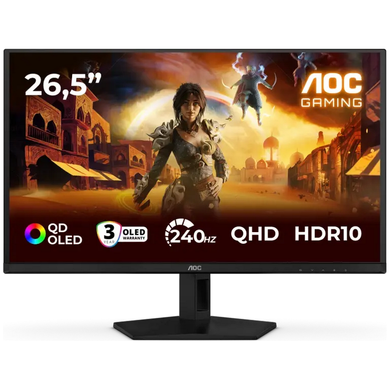AOC Monitor OLED Q27G41ZDF Gaming 27" 2560x1440 QD-OLED Adaptive Sy...