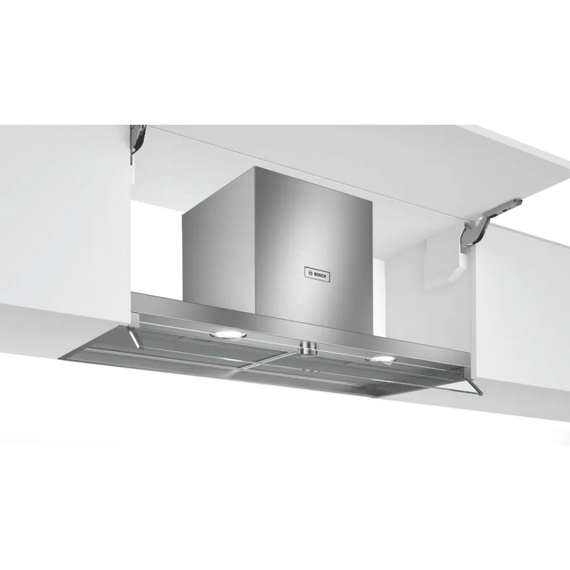 BOSCH Potpuno ugradbena napa,90 cm , Serie 4|, A,620 m3/h,70 dB,LED, INOX