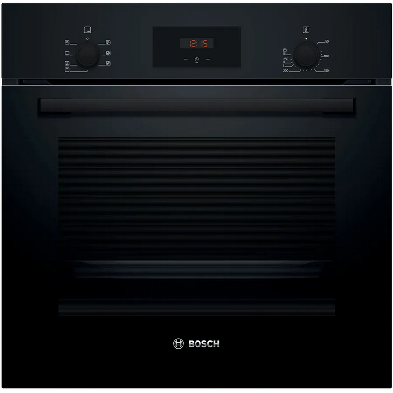 BOSCH pecnica Serie 2| CRNA 66l, 5 načina pečenjaEcoClean Direct, OLD Model: HBF133BA0