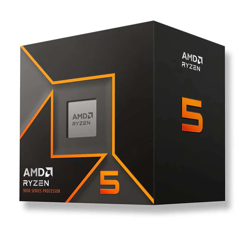 AMD Ryzen 5 9600 AM5 BOX6 cores,12 threads,3.8GHz,32MB L3,65W
