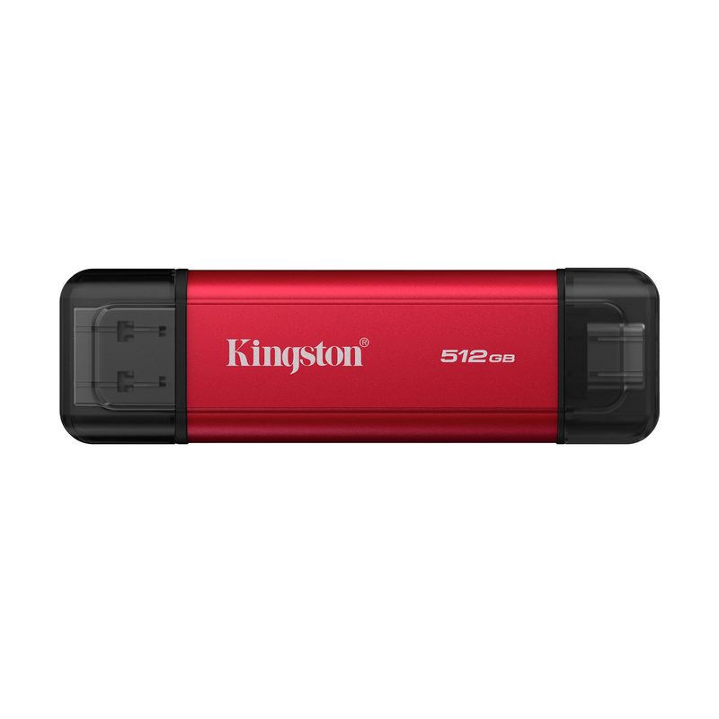 Kingston Dual Portable SSD 512 512GB, UBS Type-A, Type-C USB 3.2 Gen 2, R/W: 1050 MB/s, 950 MB/s