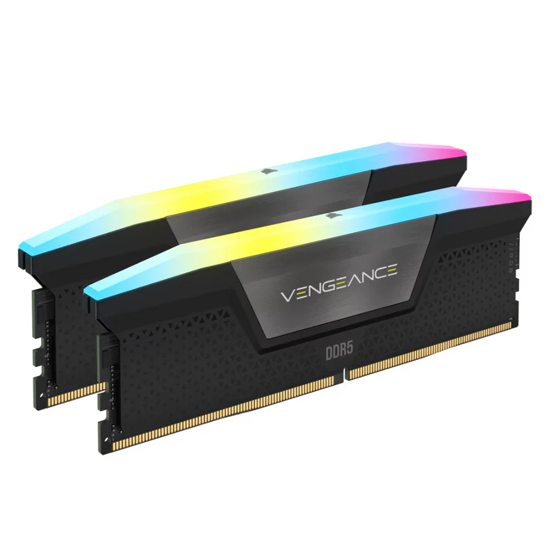 CORSAIR DDR5 32GB (2x16GB)VENGEANCE RGB, 6000MT/sCL36, EXPO, XMP