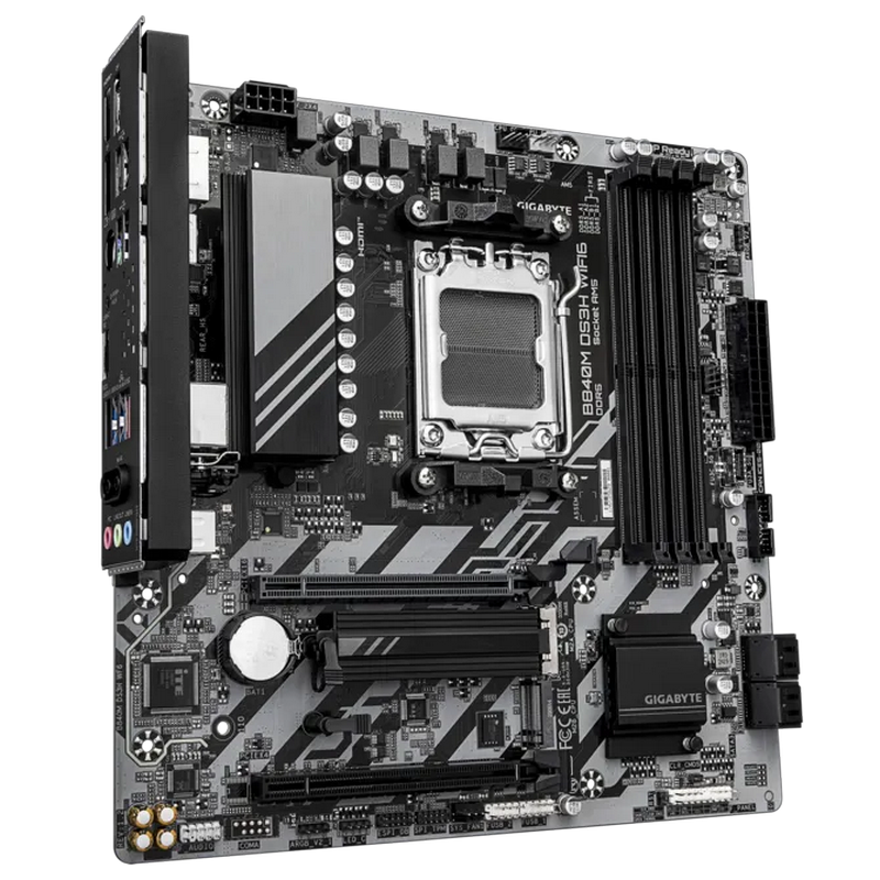 Gigabyte MB B840M DS3H WF6 AM5, 4x DDR5, 2x M.2, 4x SATA 1x HDMI, 2x DP, RAID, 6x USB, mATX