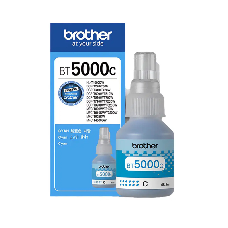 Tinta Brother BT5000C Plava
