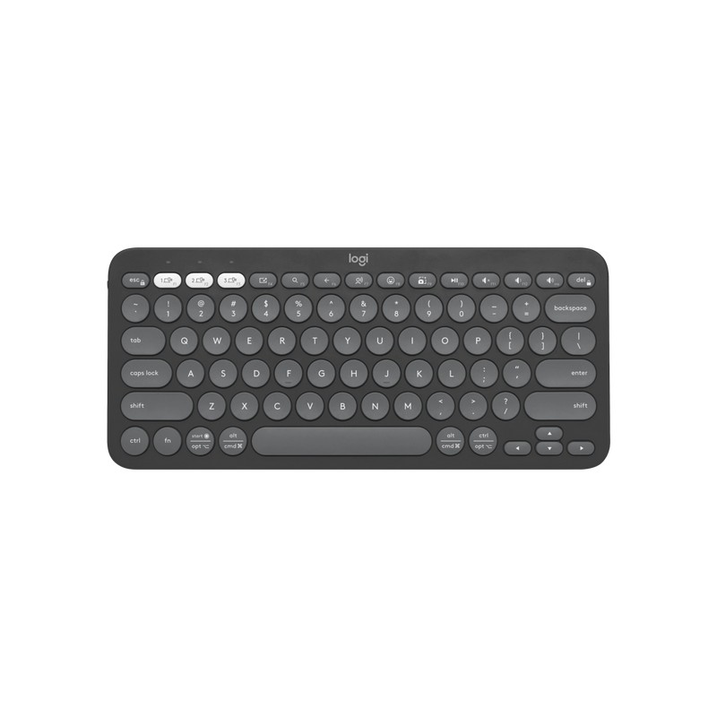 Tipkovnica bežična Logitech K380s Pebble Keys 