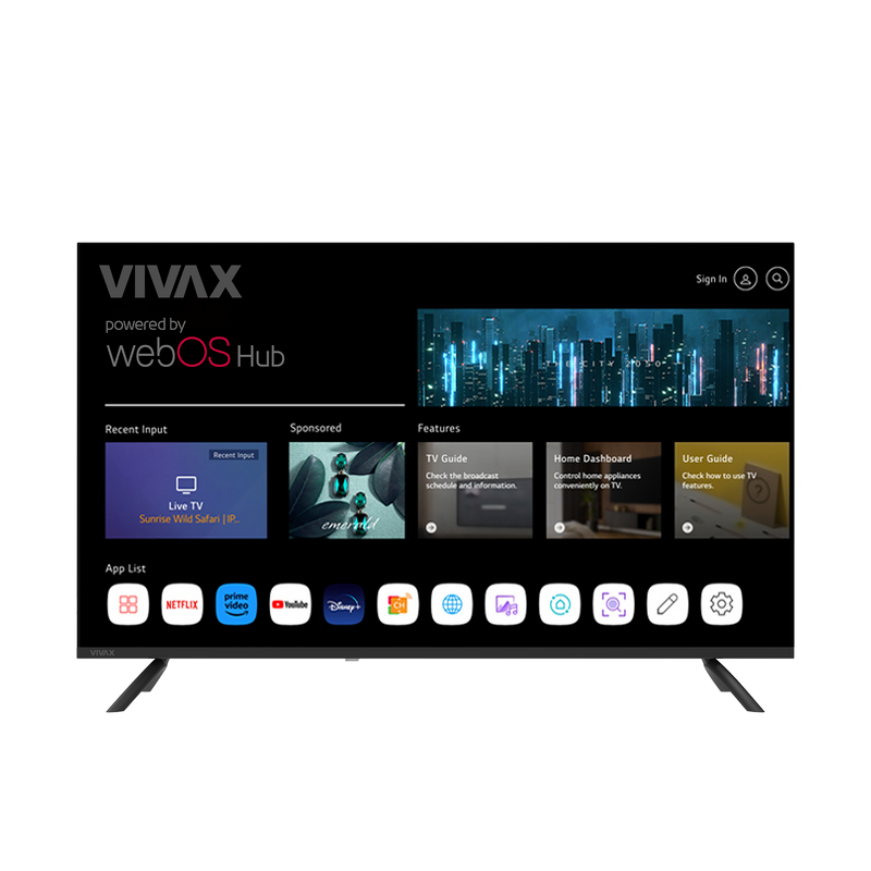 TV Vivax 43" webOs Hub TV-43LE110WO