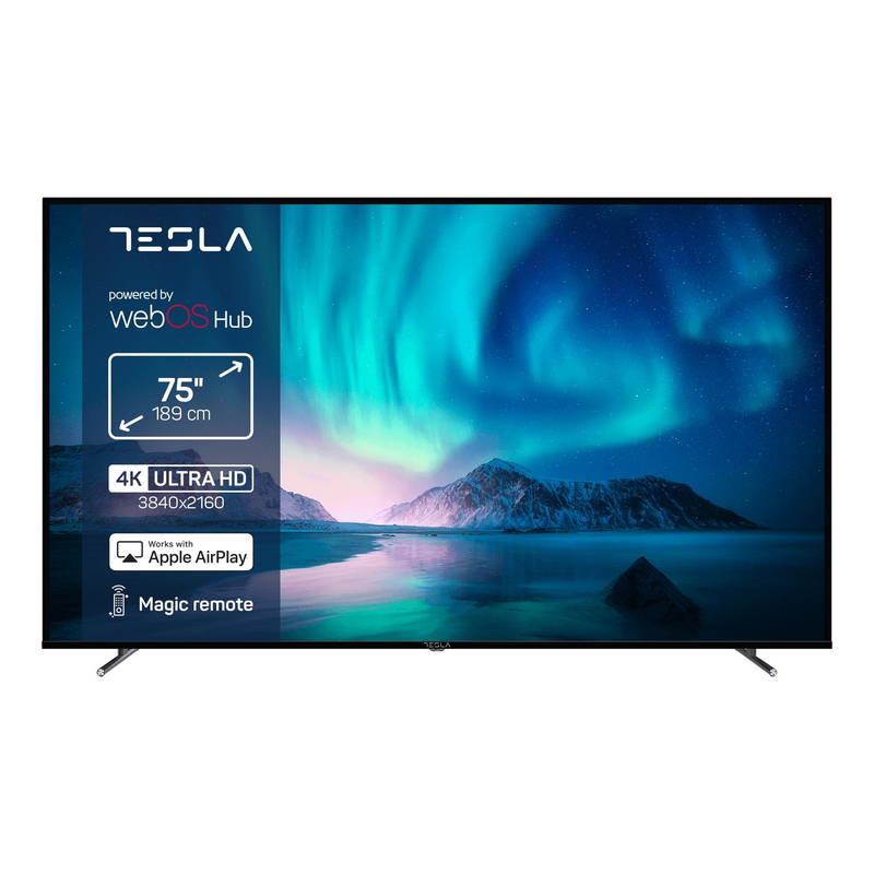 Tv Tesla 75" Series 6 75E645BUW WebOs Hub 4K