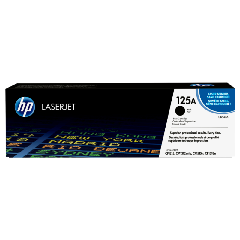Toner HP LaserJet 125A CB540A Crni