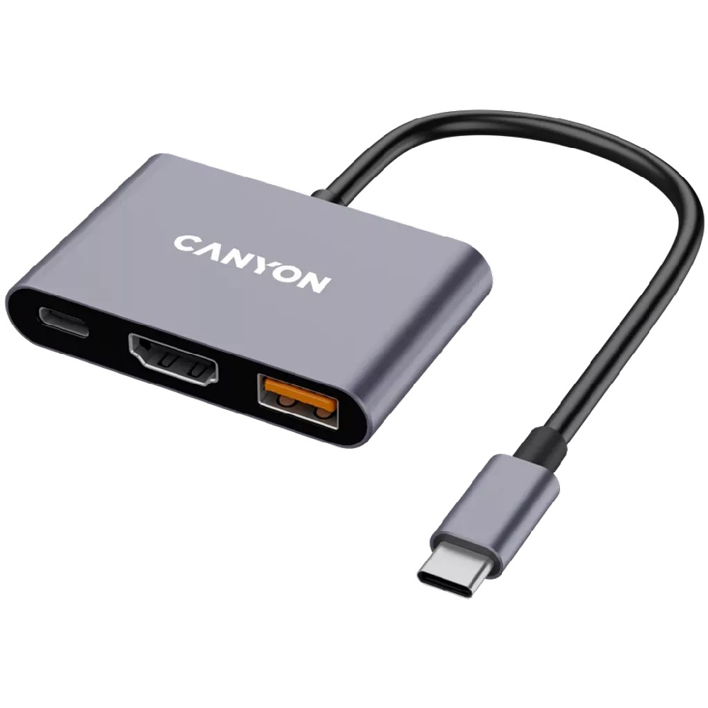 USB-C hub Canyon 3in1 DS-4