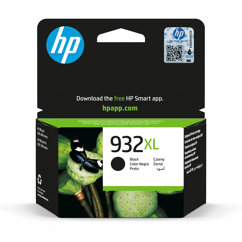 HP Tinta CN053AE Black 932XL