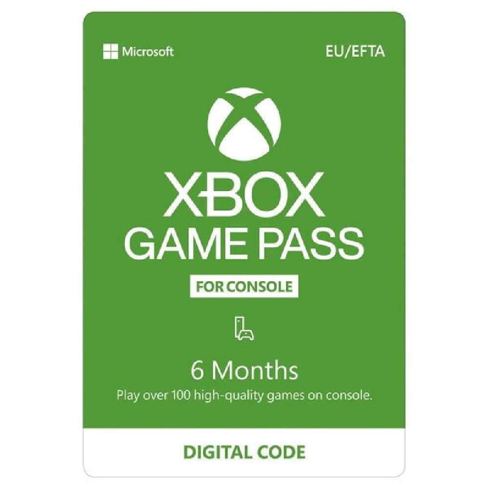 XBOX Game Pass Console 6 months - EU