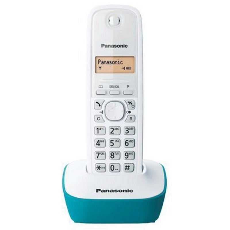 Telefon bežični Panasonic KX-TG1611FX zelena