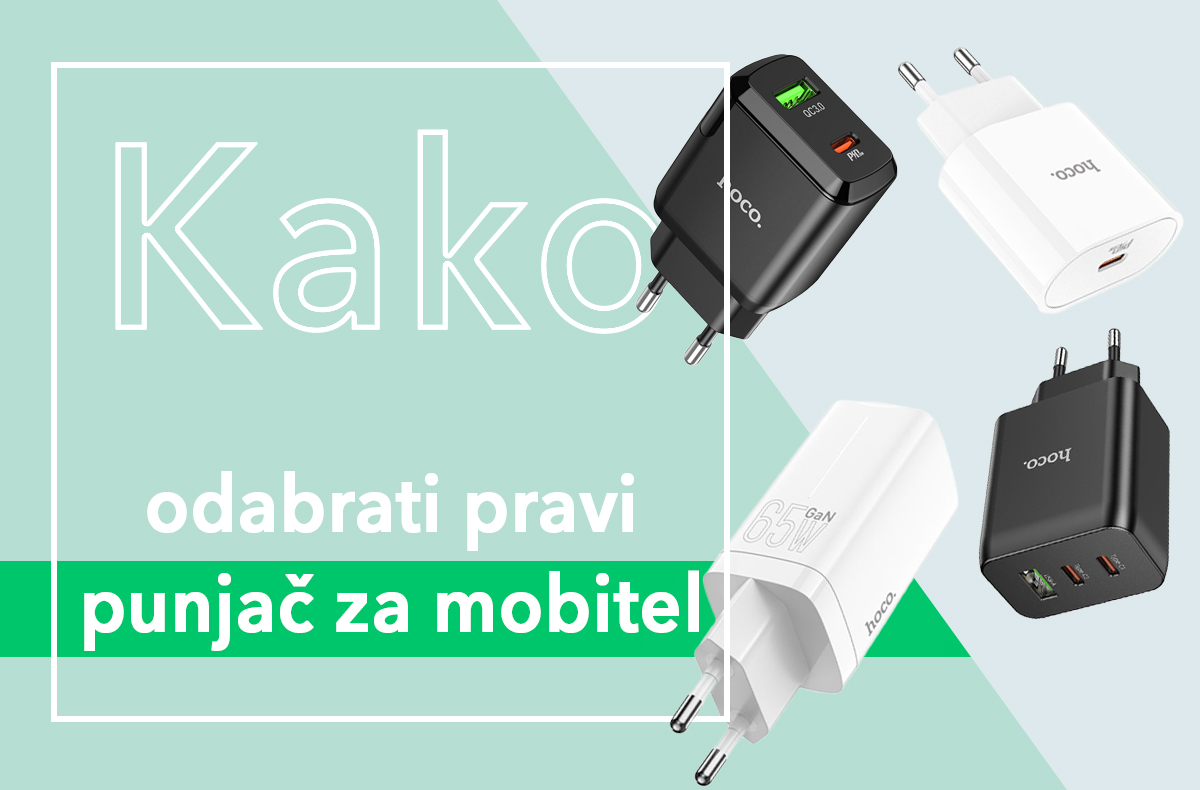 Kako odabrati pravi punjač za mobitel?