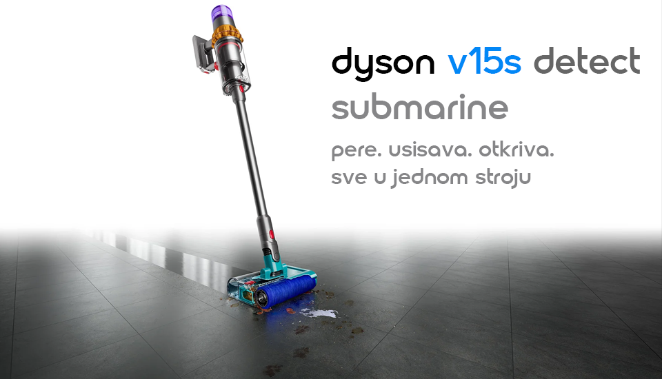 Dyson V15s Detect Submarine Cordless Stick Vacuum